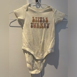 6-9 months Little Turkey Onesie